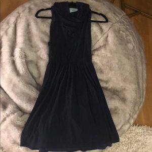 EUC Navy Judith March Cowl Neck Dress. Medium.